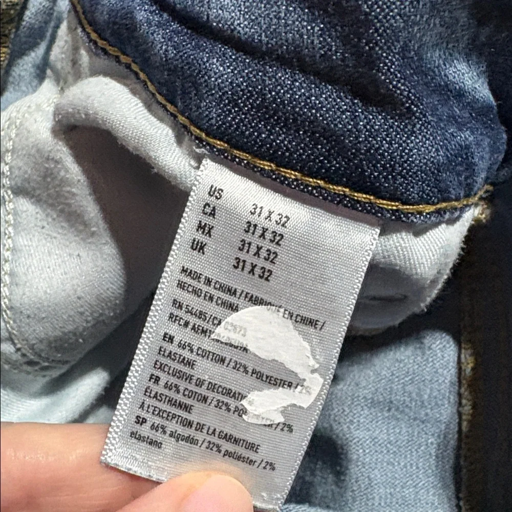 American Eagle Outfitters Extreme Flex 4 Light Blue Jeans sz 31x32